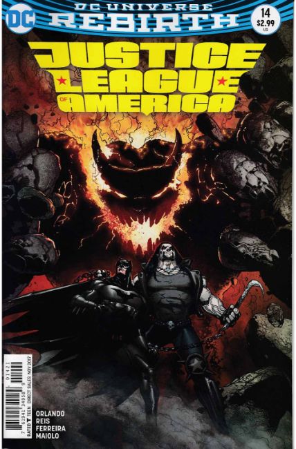Justice League of America #14 Mahnke Variant Cover [DC Comic] THUMBNAIL