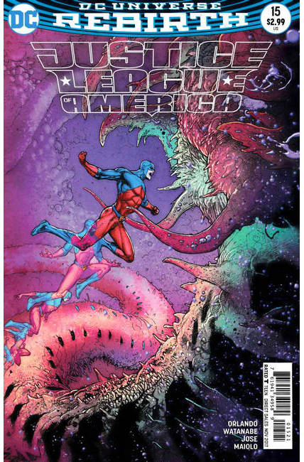 Justice League of America #15 Mahnke Variant Cover [DC Comic] THUMBNAIL