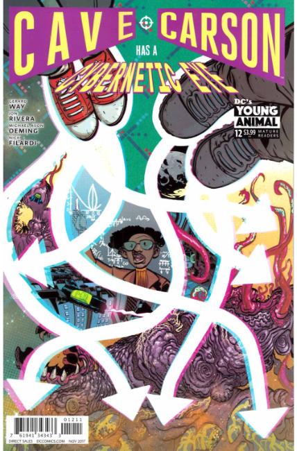 Cave Carson Has A Cybernetic Eye #12 [DC Comic] LARGE