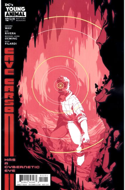 Cave Carson Has A Cybernetic Eye #12 Valero O'Connell Variant Cover [DC Comic] THUMBNAIL