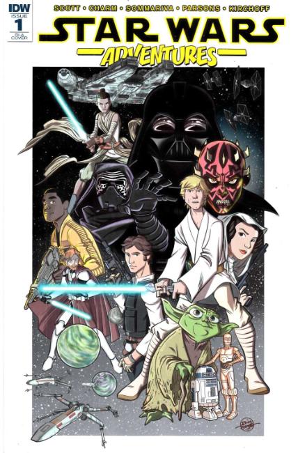Star Wars Adventures #1 Cover RIA [IDW Comic] THUMBNAIL