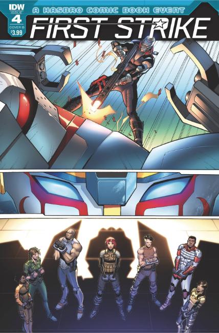 First Strike #4 Cover B [IDW Comic] LARGE