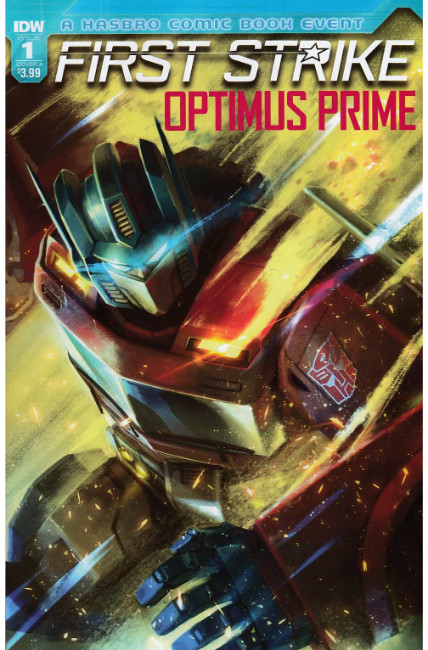 Optimus Prime First Strike #1 Cover A [IDW Comic] THUMBNAIL