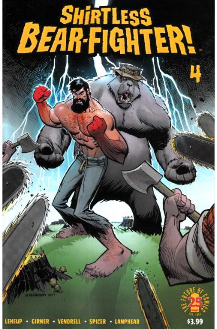 Shirtless Bear Fighter #4 Cover A [Image Comic] LARGE