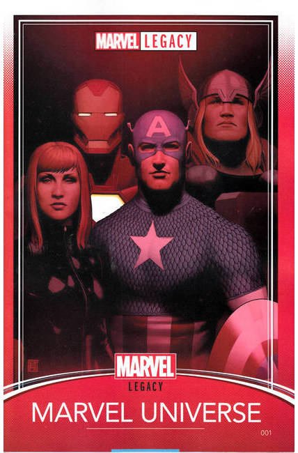Marvel Legacy #1 Christopher Trading Card Variant Cover [Marvel Comic] LARGE