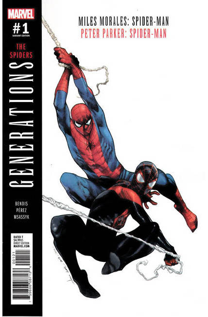 Generations Morales & Parker Spider-Man #1 Coipel Variant Cover [Marvel Comic] THUMBNAIL