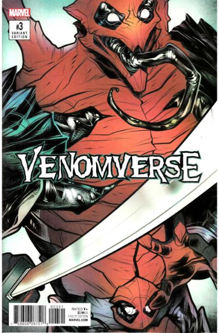 Venomverse #3 Torque Poison Variant Cover [Marvel Comic] LARGE