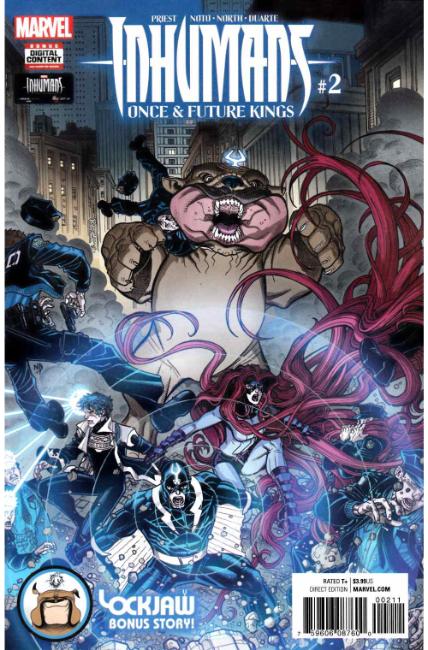 Inhumans Once Future Kings #2 Near Mint (9.4) [Marvel Comic] THUMBNAIL