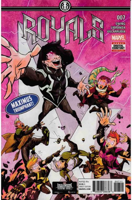 Royals #7 [Marvel Comic] LARGE