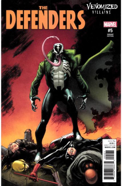 Defenders #5 Marquez Venomized Diamondback Variant Cover [Marvel Comic] LARGE