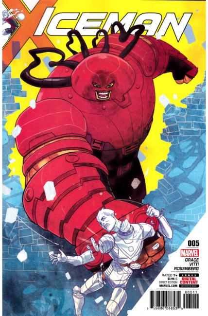 iceman 5 marvel comic