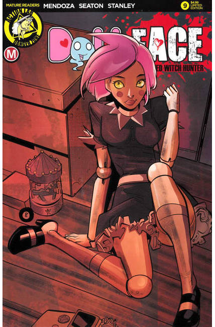 Dollface #9 Cover E- Celor Pin Up [Danger Zone Comic] LARGE