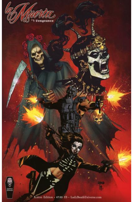 La Muerta Vengeance #1 Action Edition [Coffin Comic] THUMBNAIL