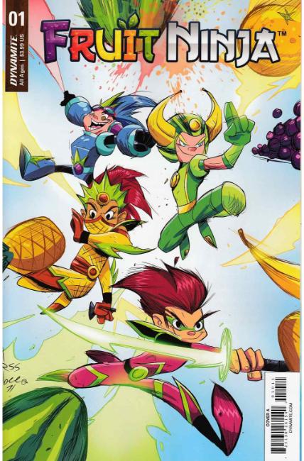 Fruit Ninja #1 Cover A [Dynamite Comic] LARGE