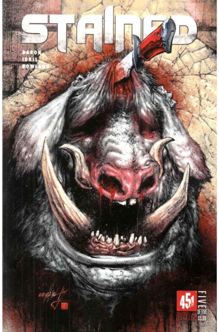 Stained #5 Cover B- Wayshak Incentive [451 Media Comic] THUMBNAIL