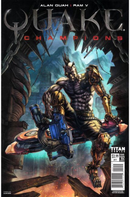 Quake Champions #2 Cover A [Titan Comic] THUMBNAIL
