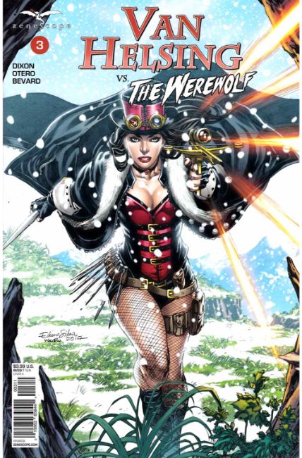 Van Helsing Vs Werewolf #3 Cover A [Zenescope Comic] LARGE
