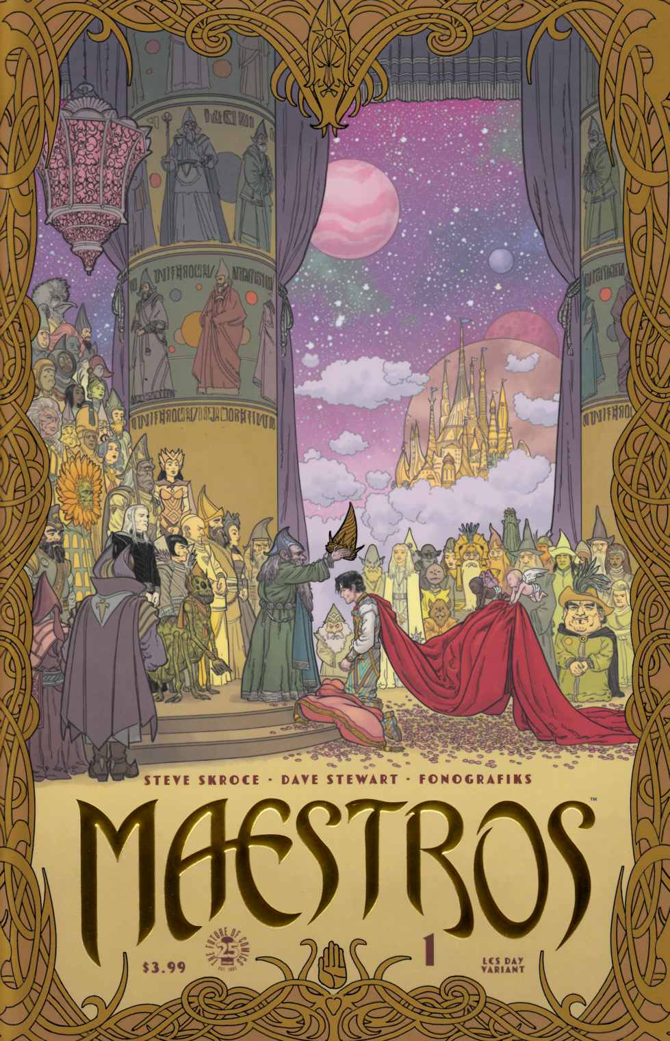 Maestros #1 LCSD 2017 Gold Foil Edition [Image Comic] LARGE