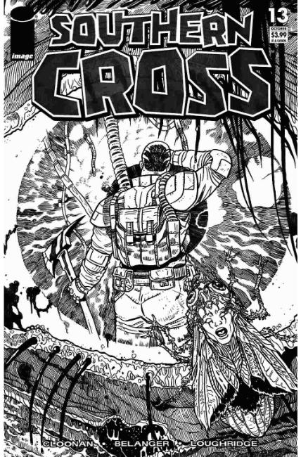 Southern Cross #13 Cover C- Walking Dead #9 B&W Tribute Cover [Image Comic] THUMBNAIL