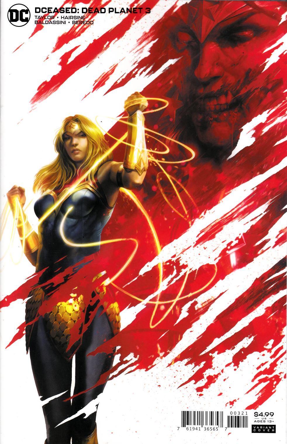 DCeased Dead Planet #3 Mattina Variant Cover Near Mint (9.4) [DC Comic] THUMBNAIL