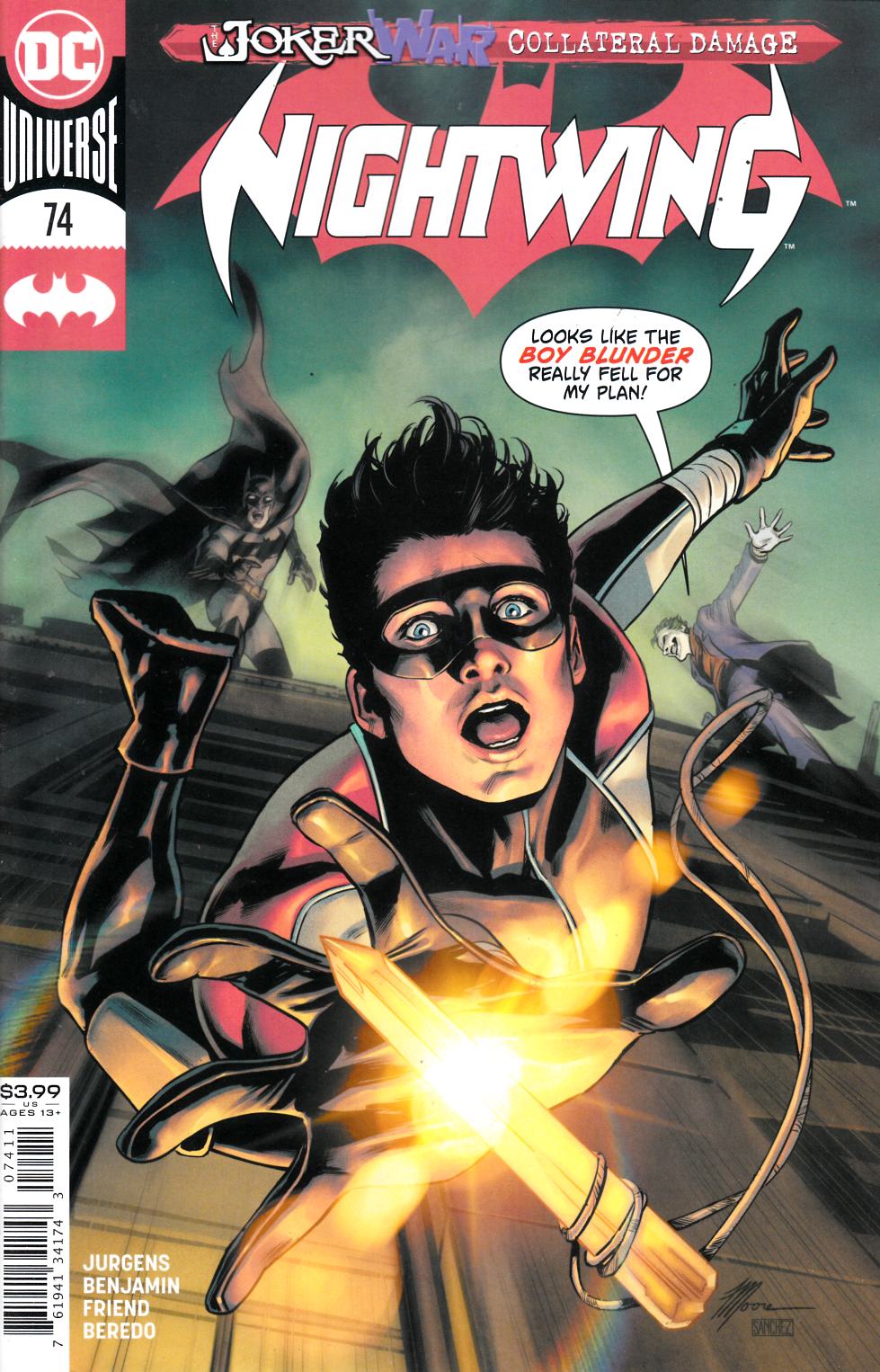 Nightwing #74 Near Mint (9.4) [DC Comic] THUMBNAIL
