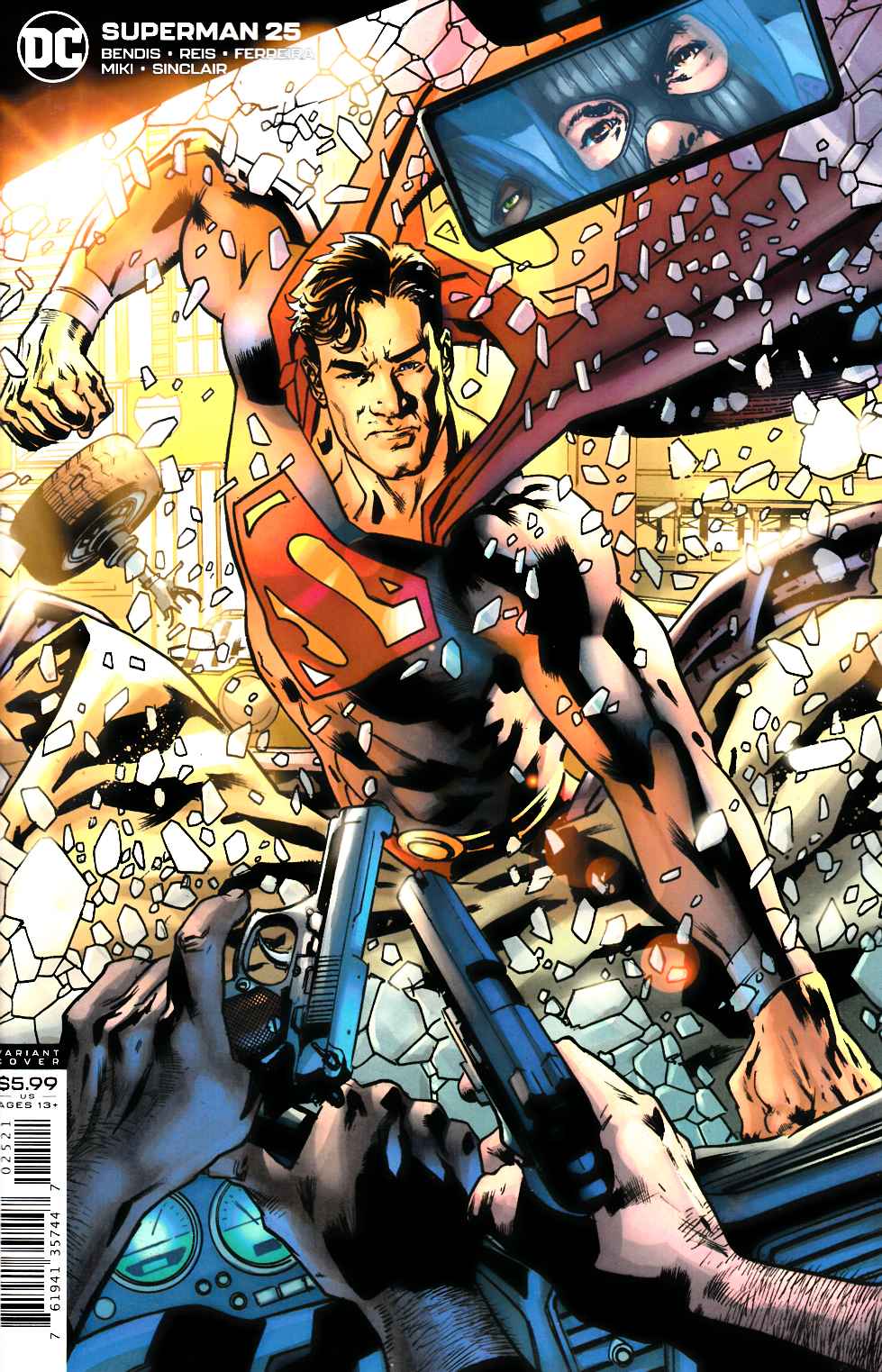 Superman #25 Hitch Variant Cover Near Mint (9.4) [DC Comic] LARGE