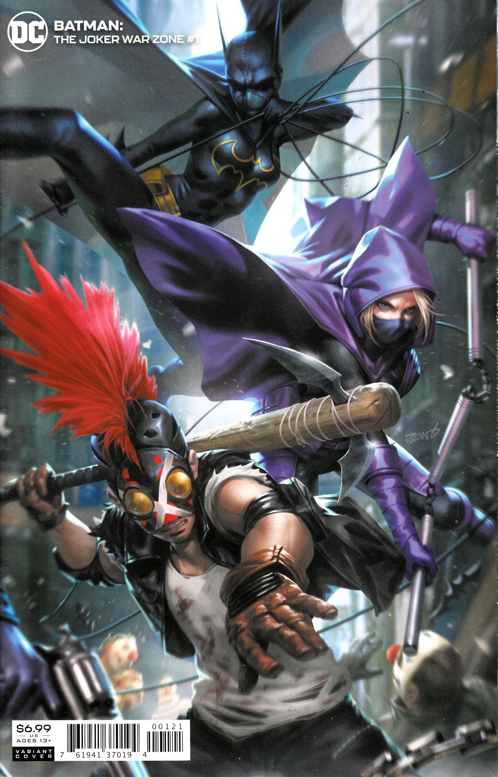 Batman the Joker War Zone #1 Chew Variant Cover Near Mint Minus (9.2) [DC Comic] THUMBNAIL