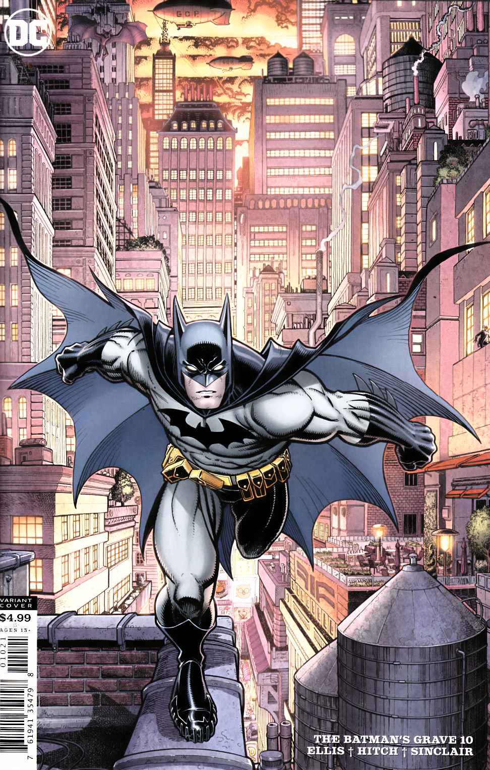 Batmans Grave #10 Adams Variant Cover Near Mint (9.4) [DC Comic] THUMBNAIL