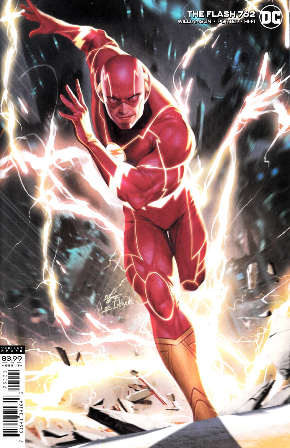 Flash #762 Inhyuk Lee Variant Cover Near Mint (9.4) [DC Comic] THUMBNAIL