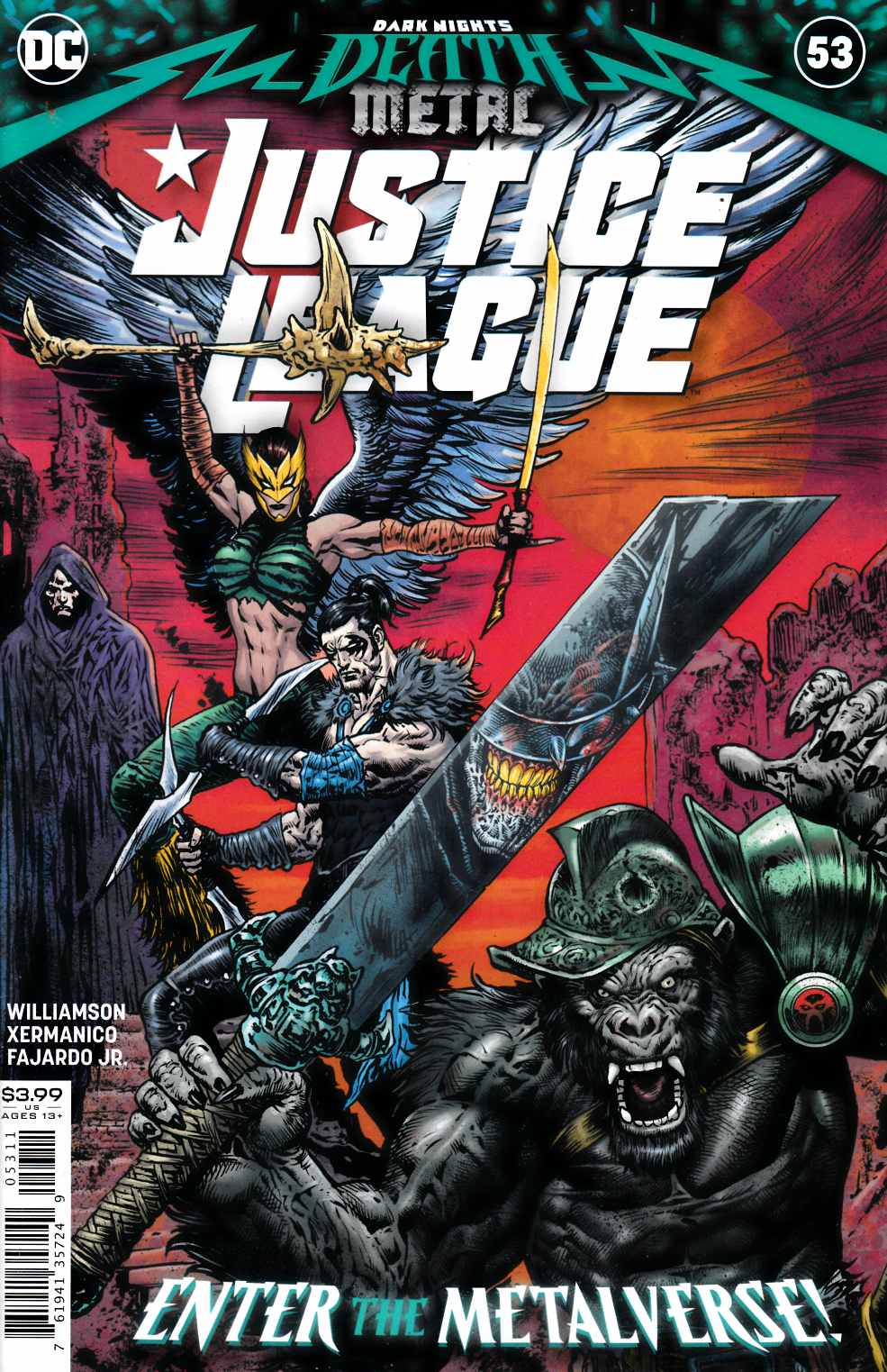 Justice League #53 Very Fine (8.0) [DC Comic] THUMBNAIL