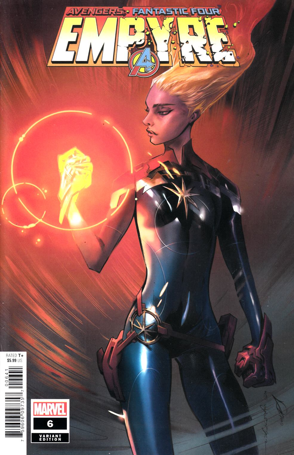 Empyre #6 Lozano Variant Cover Near Mint (9.4) [Marvel Comic] THUMBNAIL