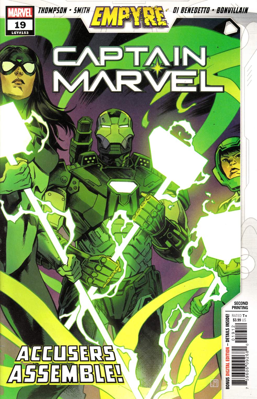 Captain Marvel #19 Second Printing Fine (6.0) [Marvel Comic] THUMBNAIL