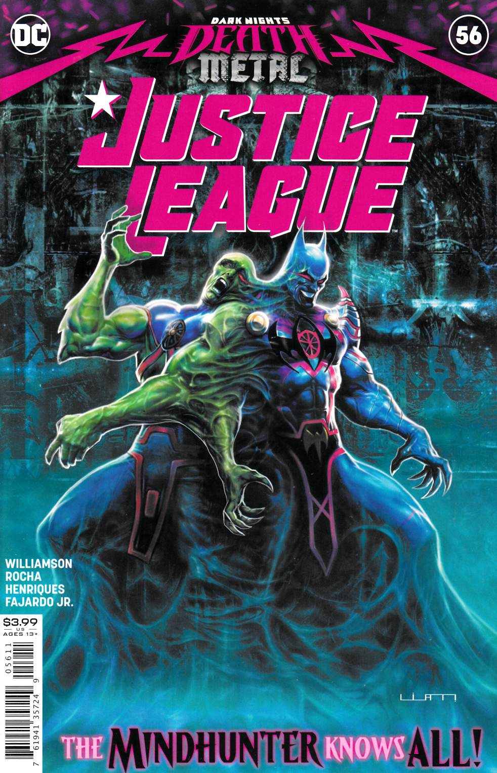 Justice League #56 Near Mint (9.4) [DC Comic] THUMBNAIL