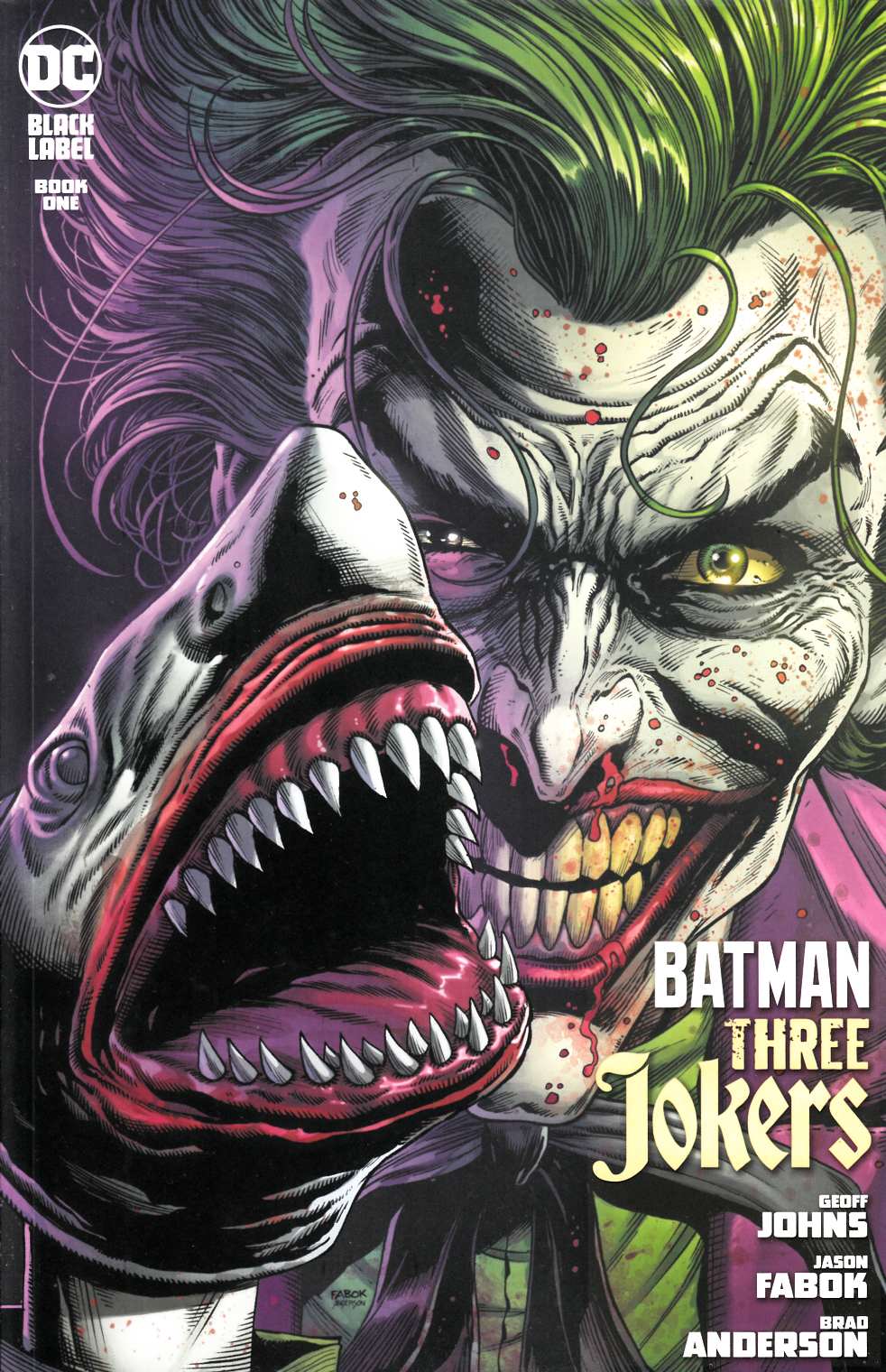 Batman Three Jokers #1 Second Printing Near Mint (9.4) [DC Comic] LARGE