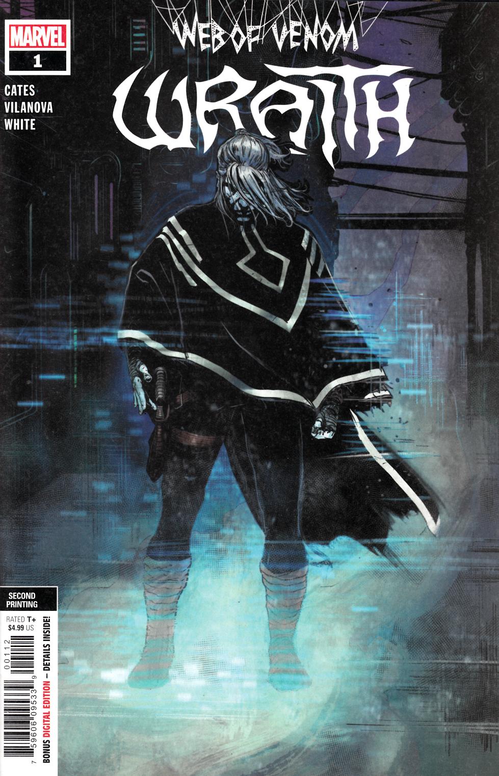 Web of Venom Wraith #1 Second Printing Near Mint (9.4) [Marvel Comic] THUMBNAIL