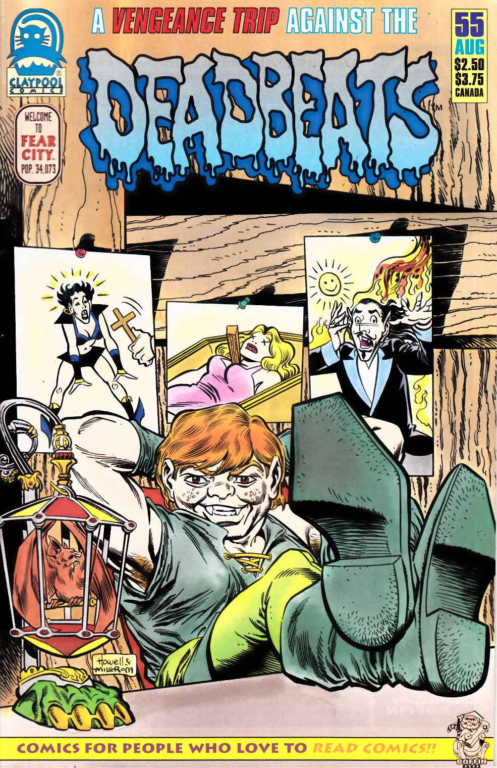 Deadbeats #55 Fine (6.0) [Claypool Comic] THUMBNAIL