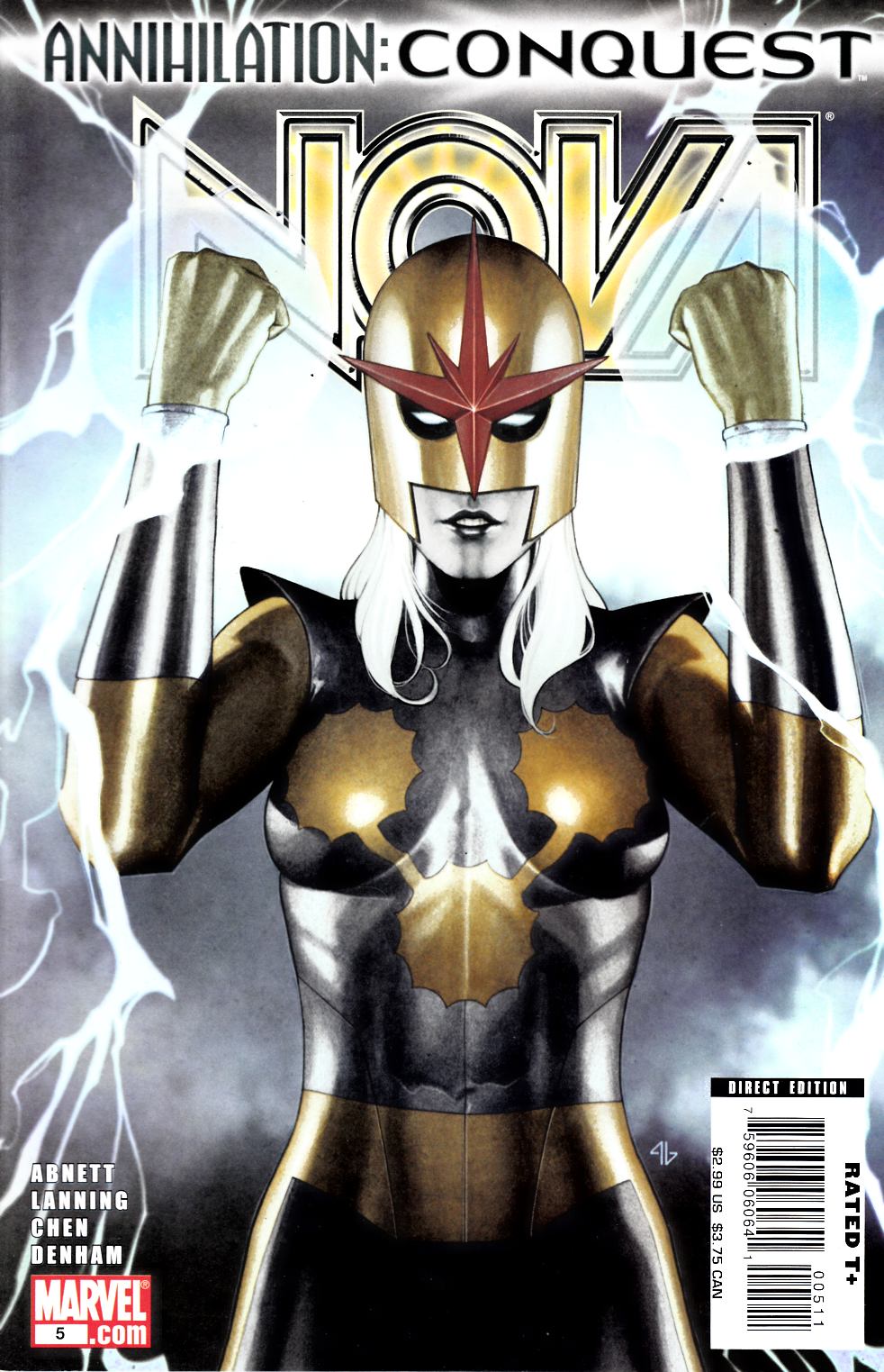 Nova #5 Near Mint Minus (9.2) [Marvel Comic] LARGE