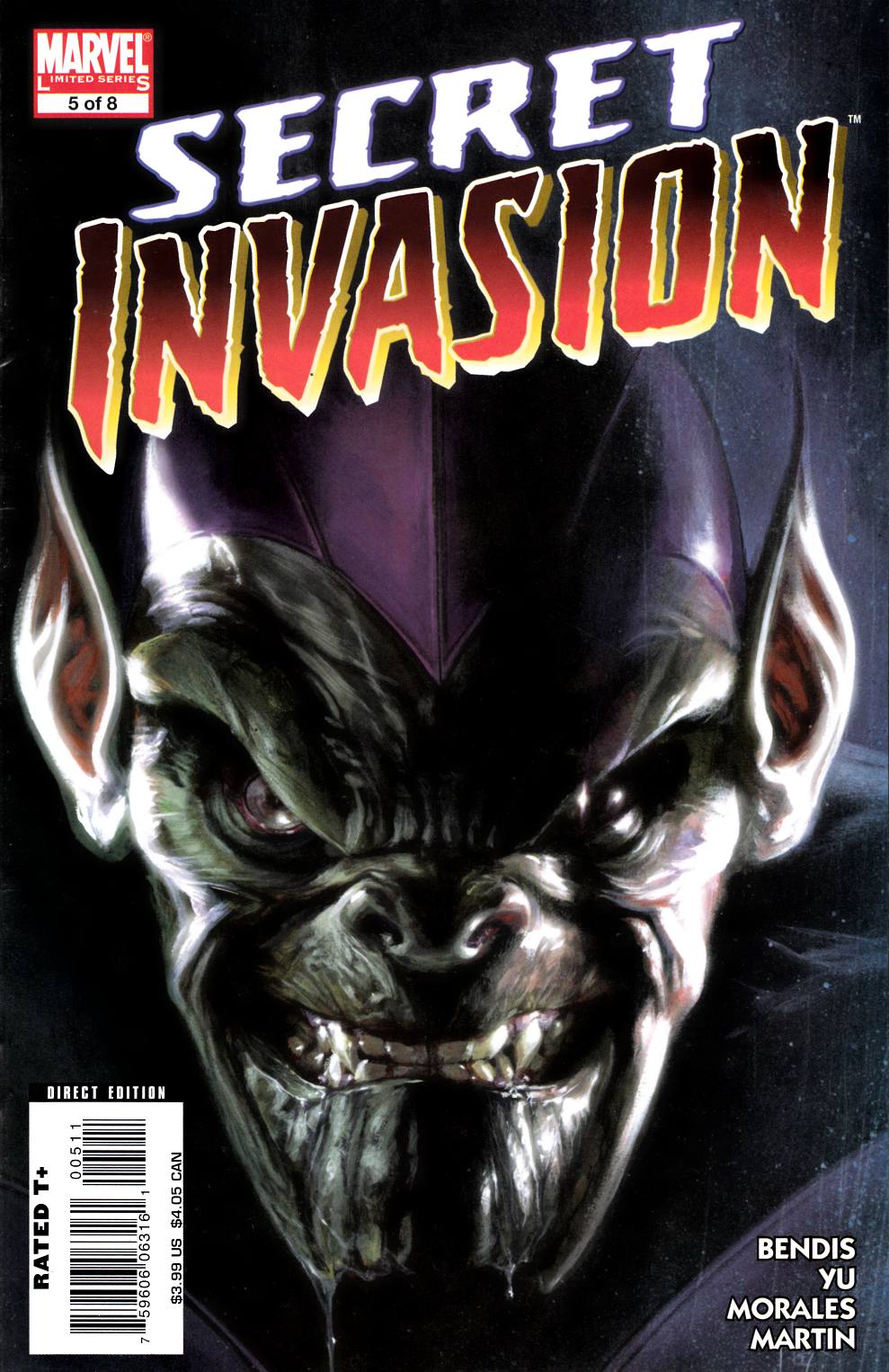 Secret Invasion #5 Near Mint (9.4) [Marvel Comic] LARGE