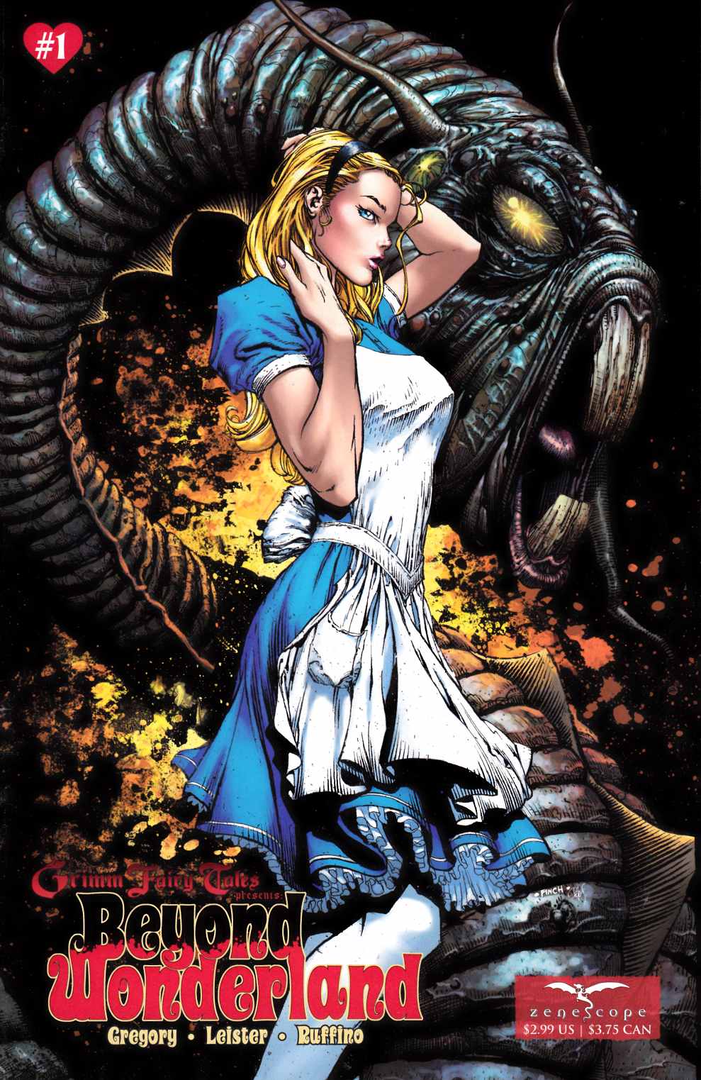 Beyond Wonderland #1 Cover A Near Mint Minus (9.2) [Zenescope Comic] THUMBNAIL