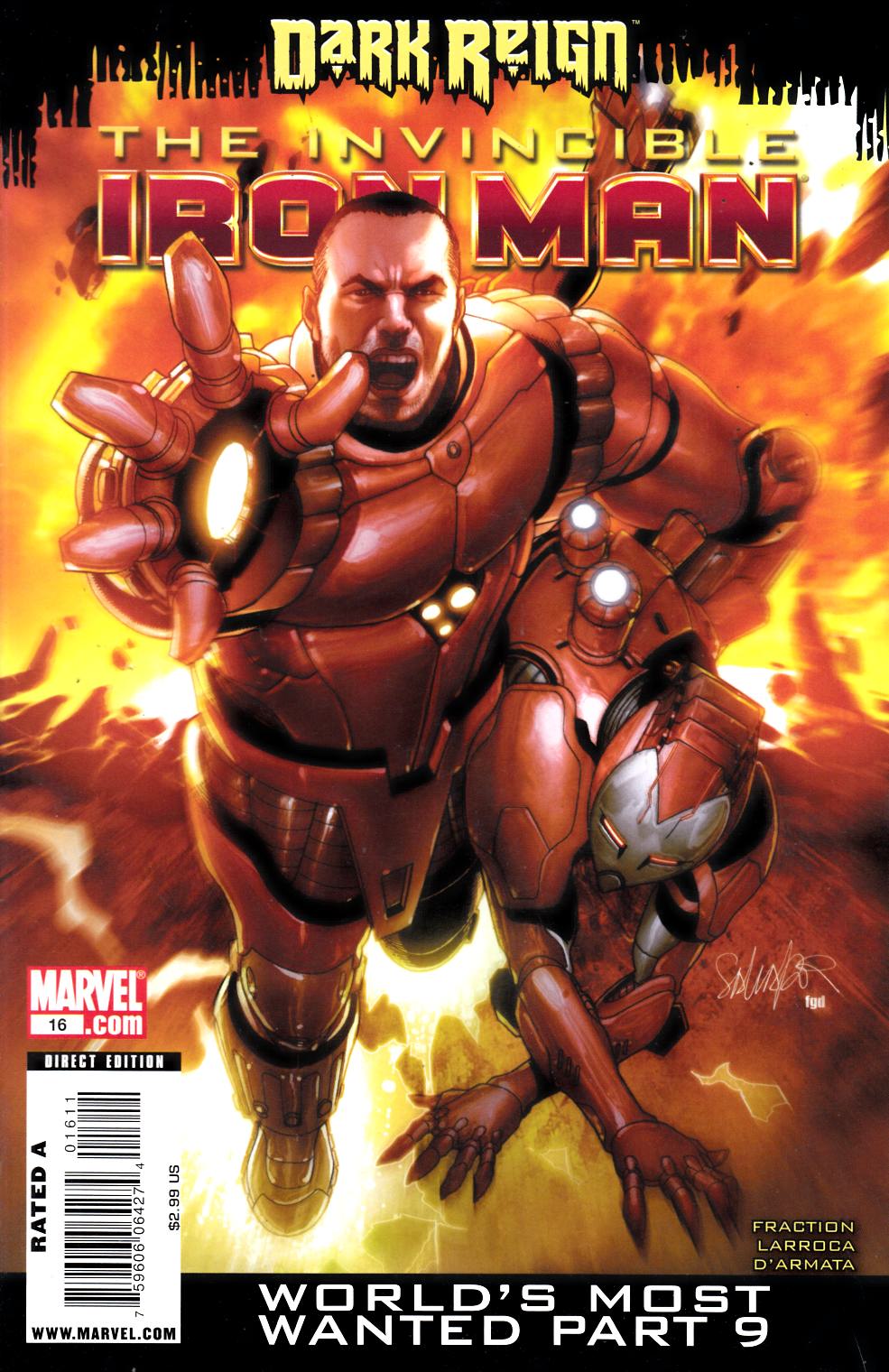Invincible Iron Man #16 Very Fine (8.0) [Marvel Comic] THUMBNAIL