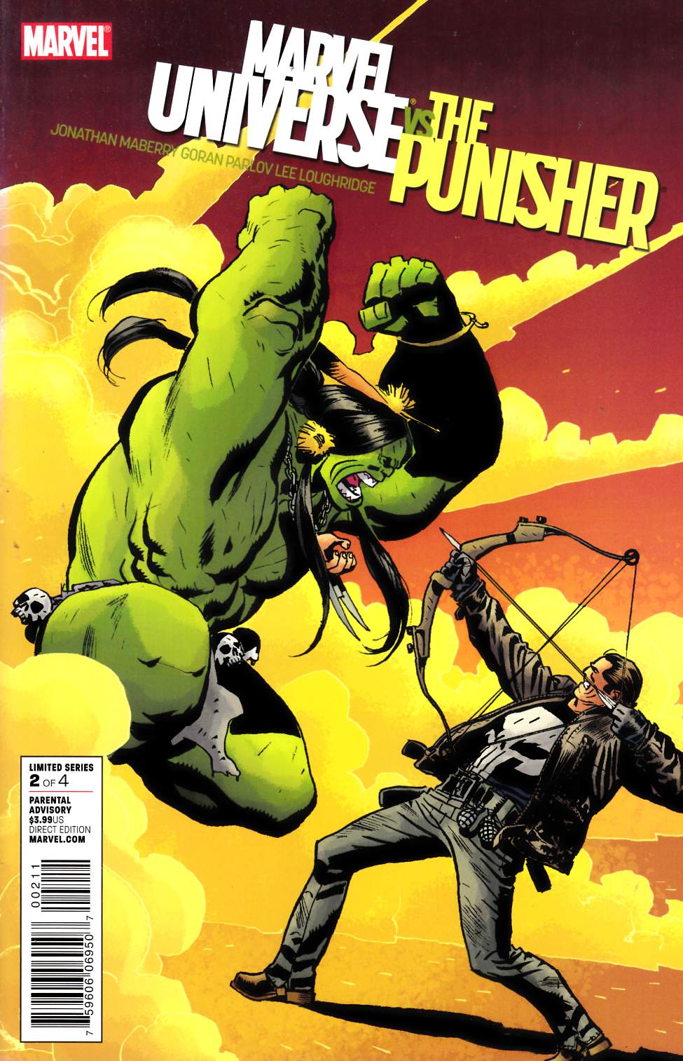 Marvel Universe vs Punisher #2 Near Mint Minus (9.2) [Marvel Comic] THUMBNAIL