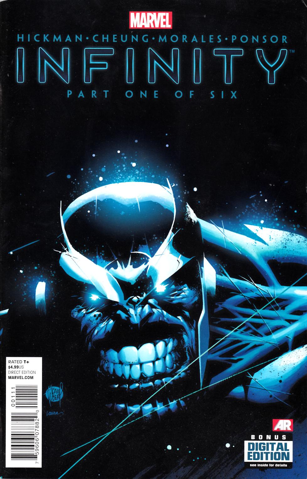 Infinity #1 Near Mint (9.4) [Marvel Comic] LARGE