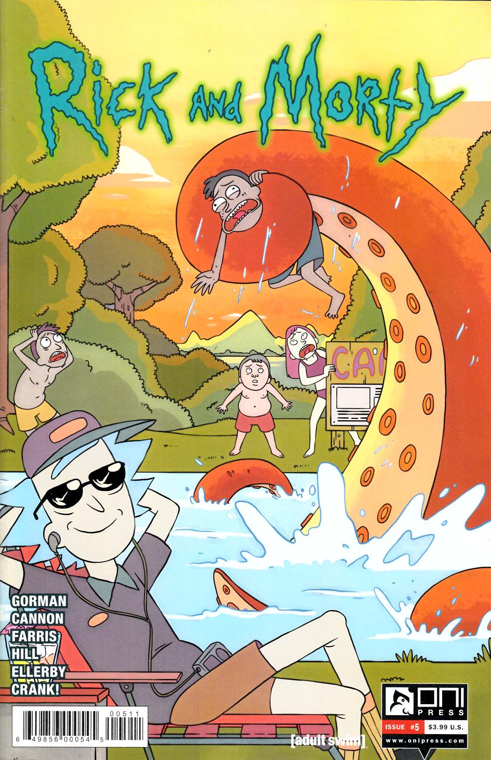 Rick & Morty #5 Very Fine Plus (8.5) [Oni Press Comic] THUMBNAIL