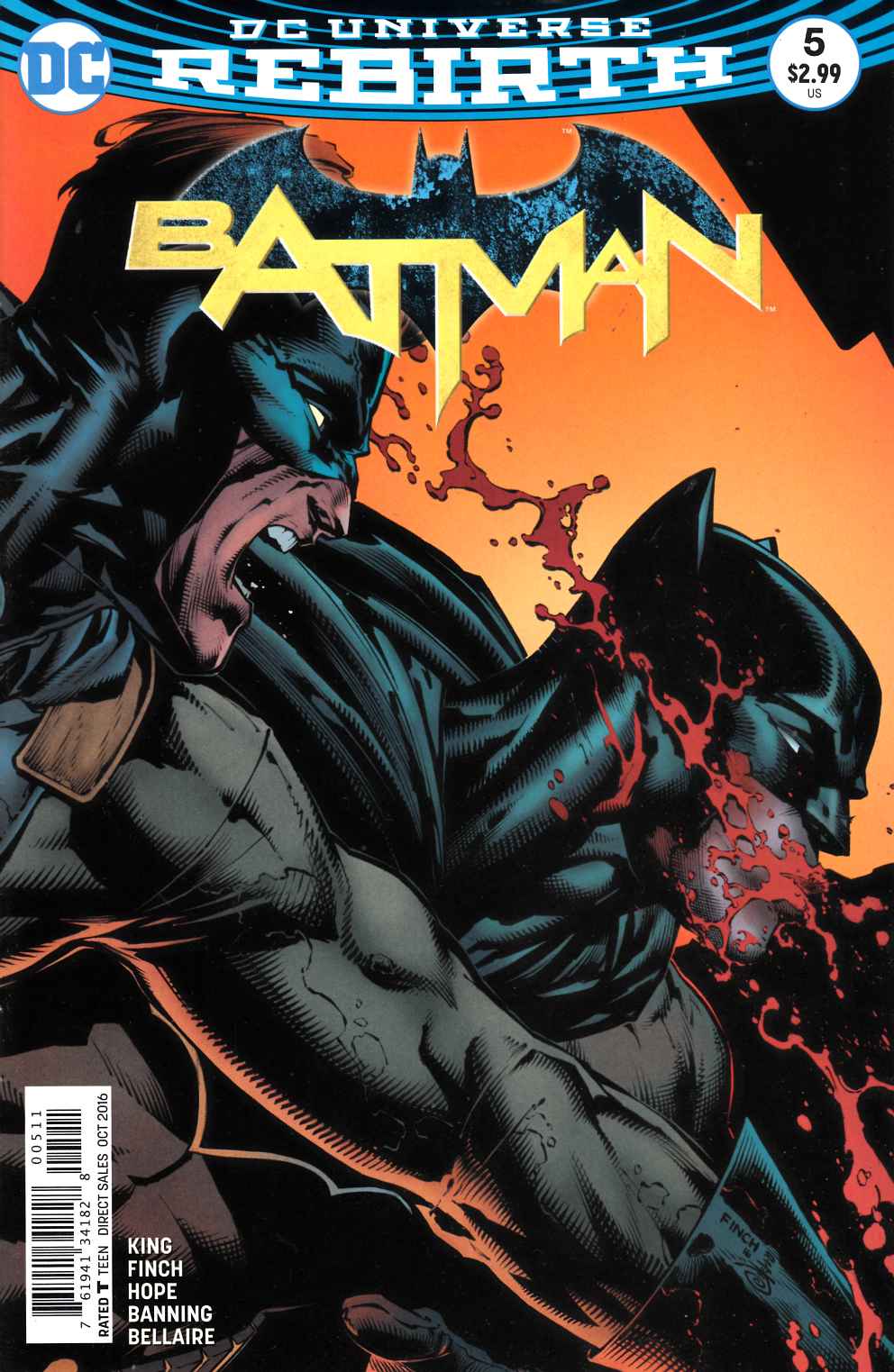 Batman #5 Near Mint (9.4) [DC Comic]