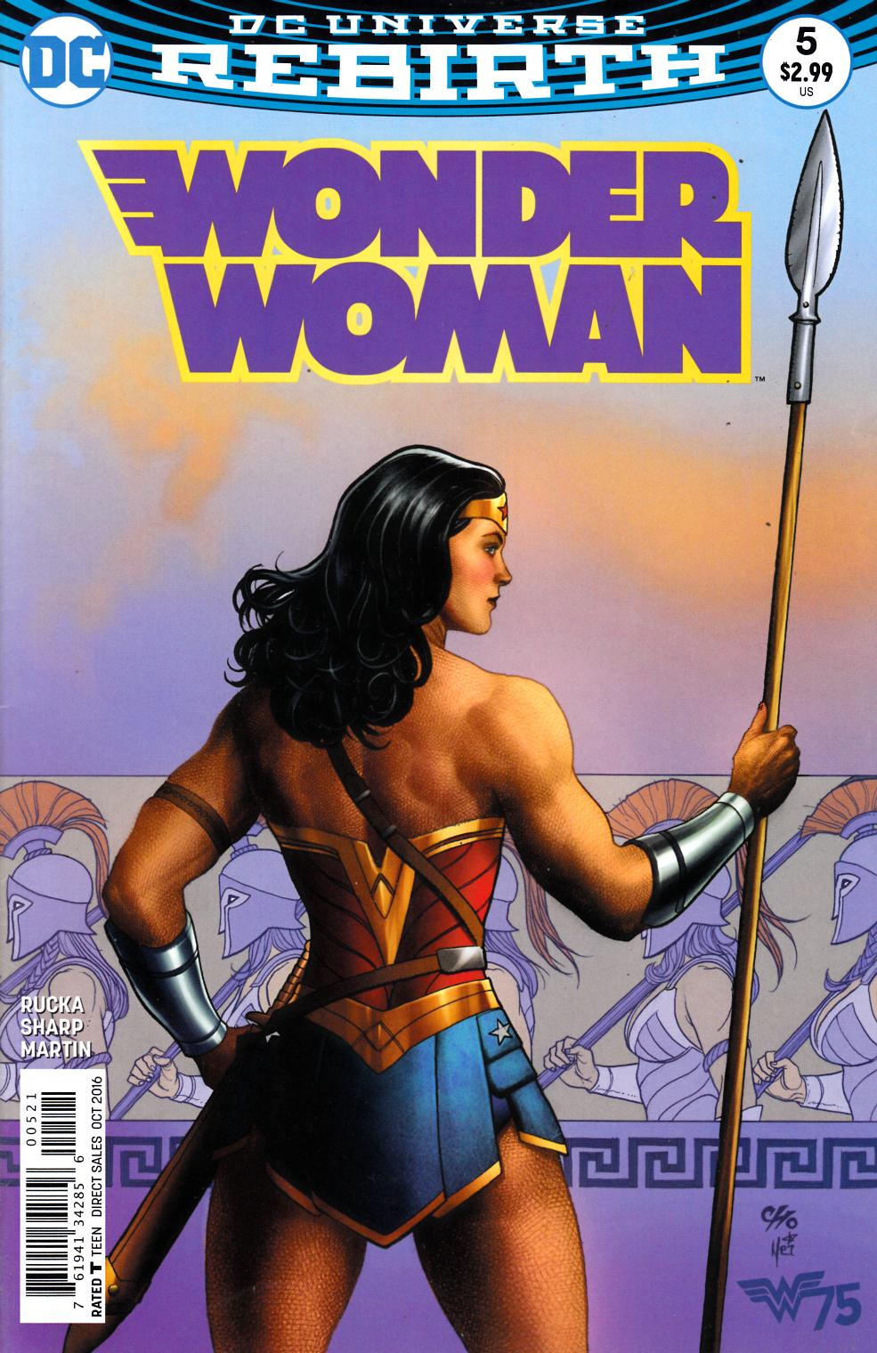Wonder Woman #5 Cho Variant Cover Fine (6.0) [DC Comic] THUMBNAIL