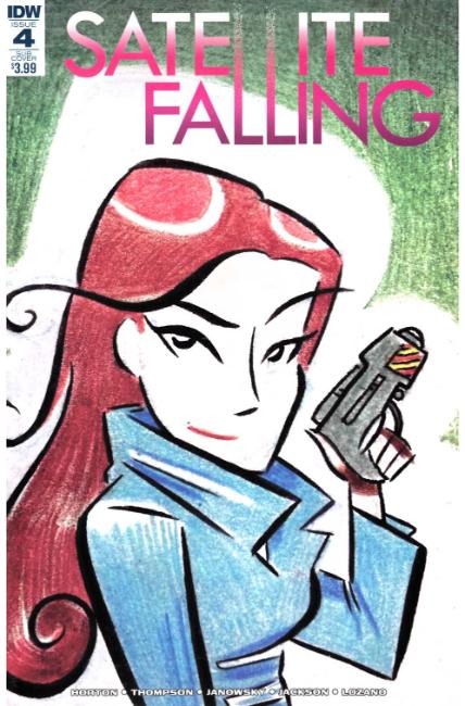 Satellite Falling #4 Subscription Cover [IDW Comic] LARGE