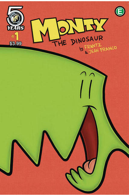 Monty the Dinosaur #1 Cover A [Action Lab Comic] THUMBNAIL