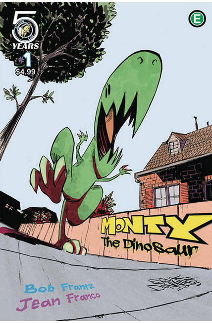 Monty the Dinosaur #1 Cover B [Action Lab Comic] THUMBNAIL
