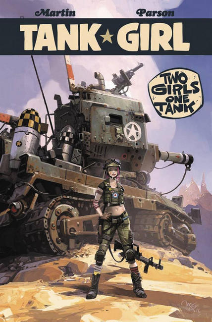 Tank Girl 2 Girls 1 Tank #4 Cover B [Titan Comic] LARGE