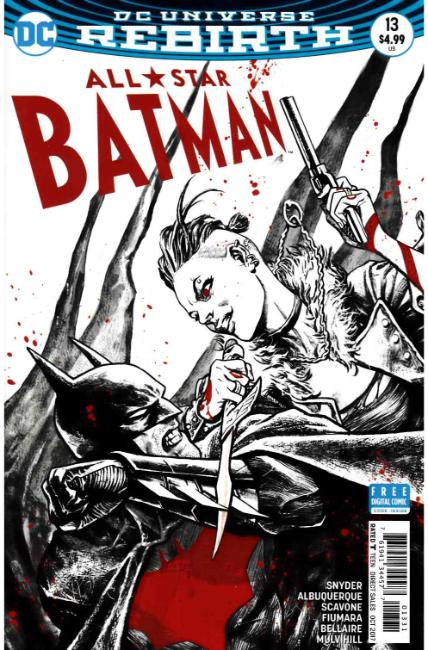All Star Batman #13 Fiumara Variant Cover Near Mint (9.4) [DC Comic] THUMBNAIL